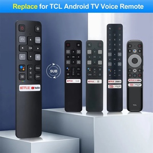 Bằng giọng nói điều khiển từ xa thay thế rc802v fnr1 cho TCL Android <span class=keywords><strong>TV</strong></span> 4K UHD thông minh <span class=keywords><strong>TV</strong></span> với Netflix Youtube nút - Product Image 2