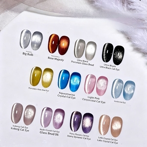 เจลทาเล็บแบบยูวี แคทอาย คริสตัลประกายวิบวับ ขนาด 10 มล. ขายส่งราคาพิเศษ - Product Image 3