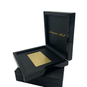 Caja de cartón magnética de lujo para tarjetas de crédito, embalaje de tarjetas de negocios, personalizada - Product Image 1