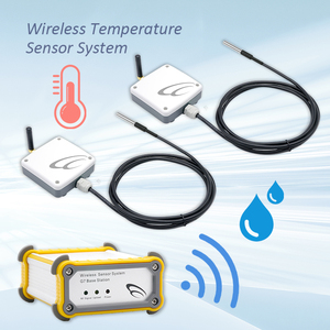 2 Sets Radio Wave <b>Wireless</b> Temperature Sensor for Sewage Treatment Station, <b>Alarm</b> Monitoring Threshold - Product Image 1