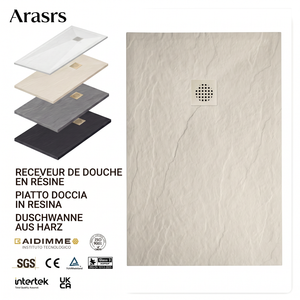 Platos de <span class=keywords><strong>Ducha</strong></span> de <span class=keywords><strong>Resina</strong></span> al por Mayor OEM para el Mercado Español - Product Image 1