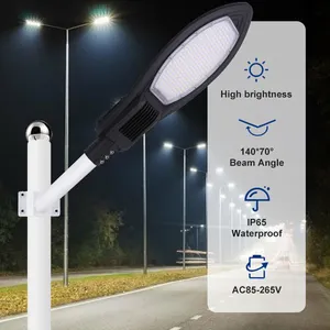 Alüminyum dalgıç feneri Smd su geçirmez Ip65 açık elektrikli sokak lambası 30w 50w 100w 150w Led sokak lambası