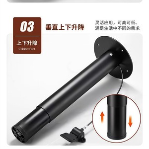 Support de levage automatique vertical Xinjunye 410-615 mm avec sécurité de pression pour table à thé multifonction - Product Image 4