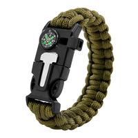 Kit de survie professionnel d'urgence de 12 pièces, équipement et outils de premiers secours pour SOS, survie tactique, randonnée, chasse