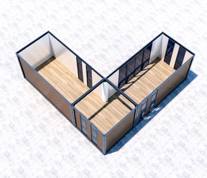 Mobile Portable 20ft Prefabricated Modular Light Steel Container Module <b>House</b> Office Fireproof 5+ Year Warranty Quick LCL Room - Product Image 6