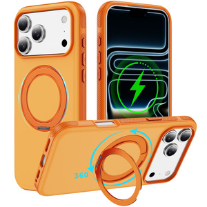 <span class=keywords><strong>Coque</strong></span> de téléphone magnétique en <span class=keywords><strong>silicone</strong></span> véritable pour 17/16/15/14/13 Pro Max Plus, design pailleté, étanche et antichoc - Product Image 1