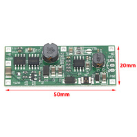 Carte de développement pour batterie au lithium 3,7 V, module d'alimentation sans interruption (UPS) DC 9V/12V avec charge et décharge, CA-912