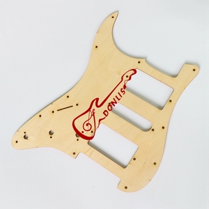 Plaque de protection de <span class=keywords><strong>guitare</strong></span> HSH ST en bois Donlis, utilisée pour la construction de guitares électriques personnalisées - Product Image 6