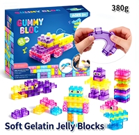 Bloques de Construcción Sensoriales Suaves, Juego de Juguetes de Construcción para Niños Pequeños, Montessori, Apilables, 40 Piezas, Tema de Paisajes, en Caja