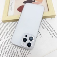 Coque de téléphone portable antichoc légère en PC rigide mat colorée pour iPhone 17 16 15 Pro Max – Vente en gros usine