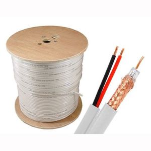Muestra Gratuita, Precio de Fábrica, Cable Coaxial RG59, Tipo F Macho a Macho, Ensamblaje de Cable RF con Cubierta de PVC/PE para Sistemas de CCTV/Satélite - Product Image 4