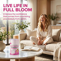Collageen Supplementen Vitamine C Collageen Gummie Fruit-Pectine Gummies Huid Whitening Gummies Collageen