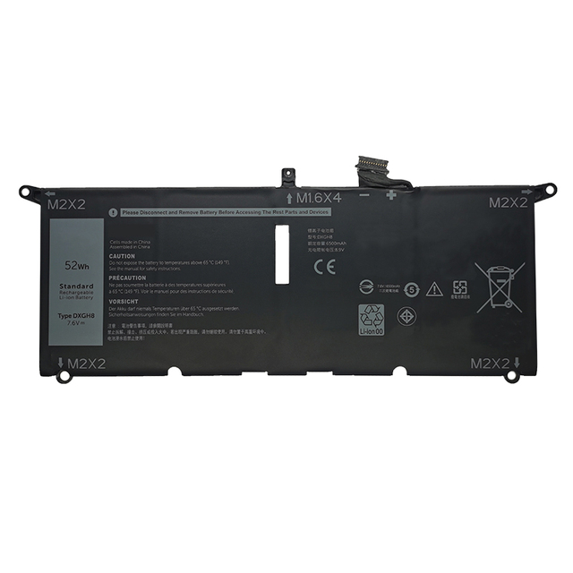 Wholesale DXGH8 52Wh Laptop Battery for Dell Vostro 5390 5391 Inspiron 7390 7391 7490 0H754V H754V HK6N5 Notebook Battery