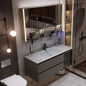 โรงงานผลิตโดยตรง ได้รับการรับรองมาตรฐาน CE คุณภาพสูง ราคาประหยัด เป็นมิตรกับสิ่งแวดล้อม กระจกติดผนังทันสมัย กันน้ำ สำหรับห้องน้ำ โรงแรม - Product Image 5