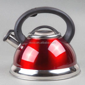 Alexa 3.0 Qt. Stainless Steel <b>Water</b> <b>Kettle</b> in Cranberry Color - Product Image 2