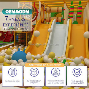 Set perlengkapan Bermain lembut dalam ruangan anak, perlengkapan bermain lembut dalam ruangan taman bermain interaktif komersial untuk anak-anak - Product Image 3