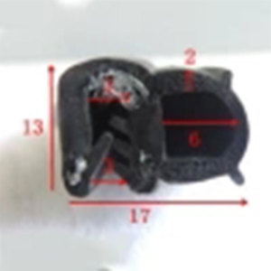 Bande d'étanchéité pour armoire, EPDM renforcé, qualité 17x13x6mm, pour boîtier électrique - Product Image 4