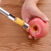 Fabrieksdirect handmatige roestvrijstalen zware appelboor, fruitpitverwijderaar, peerontpitter met comfortabele grip