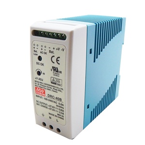 <span class=keywords><strong>Mean</strong></span> Well-fuente de alimentación AC/DC, DRC-40B de salida única de 40W con cargador de batería (función UPS), carril Din Meanwell - Product Image 1
