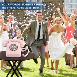 Audio Guest Book Record <span class=keywords><strong>Vintage</strong></span> del telefono cellulare Audio messaggio di matrimonio registrazione <span class=keywords><strong>Vintage</strong></span> Audio messaggio Audio libro Audio - Product Image 5