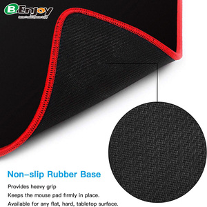 Tùy Chỉnh Cá Nhân Được Thiết Kế Thăng Hoa In Chịu Nước Cao Su Màu Đen Chuột Chơi Game Pad Playmat - Product Image 6