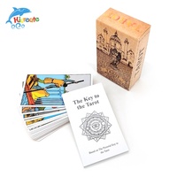 Baraja de Cartas de Tarot Clásica Personalizada con Guía, Color CMYK, Certificación SME, MOQ 50 Sets, Logotipo Disponible para Venta al Por Mayor