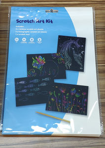 Regenboog Kraskunst Tekentafel Set Educatief Plastic Papier Speelgoed Voor Kinderen Met Dinosaurus Eenhoorn Cartoon Voor <span class=keywords><strong>2</strong></span> 4 Jaar - Product Image 6
