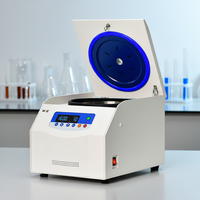 Centrífuga de Alta Velocidad de Laboratorio de Sobremesa para Análisis, 4*100ml, 12 Orificios, con Motor sin Escobillas, 21000 rpm Velocidad Máxima, 31061xg RCF