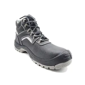 Men's middle cut boots work safety shoes