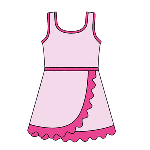 Combinaison sans manches pour bébé et enfant, motif écossais bleu, vente en gros, modèle SR4232, ensemble pour garçon. - Product Image 2