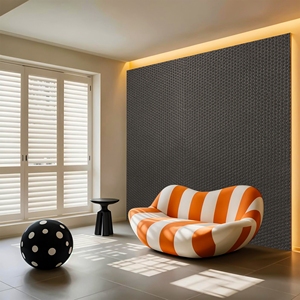 Pietra Morbida in Porcellana Grande Formato, Effetto Ardesia, Effetto Terra Battuta, Effetto Pietra Forata, Effetto Mattone Morbido, per Sentieri, Sfondi, Interni ed Esterni - Product Image 4