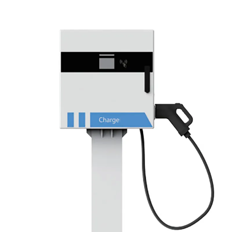 New Energy 20KW DC EV Charger Wall-Mounted Pile Wall Box Smart Startup with Mobile Phone Connectivity for Cars