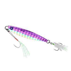 Hameçon de pêche en métal avec lame en métal, pêche au bar, leurres de pêche en eau salée, 12g, vente en gros - Product Image 6