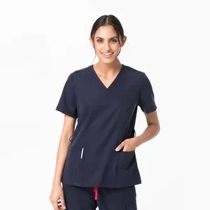 Divise da infermiera Reina Scrubs Set abbigliamento ospedaliero uniformi mediche all'ingrosso infermieristica