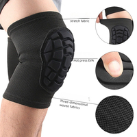 Rodilleras Deportivas para Exteriores, Baloncesto, Danza, Protección Acolchada para Codos y Rodillas, para Ciclismo, Patinaje, Esquí, Material de Poliéster EVA Suave