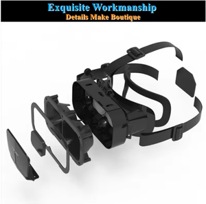 แว่นตาเสมือนจริง 3 มิติ <span class=keywords><strong>G10</strong></span> เฉียนหวนรุ่นใหม่หมวกกันน็อคสำหรับเล่นเกมโรงภาพยนตร์แบบพกพาแบบสวมศีรษะ - Product Image 2