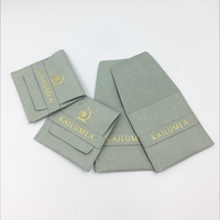 Emballage de pochette de bijoux de collier d'anneau de papier de logo de personnalisation de luxe pour la petite entreprise
