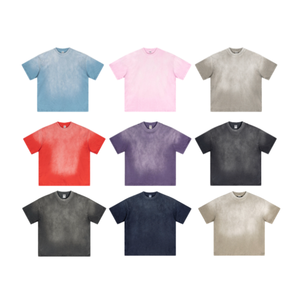 Produttore di <span class=keywords><strong>Abbigliamento</strong></span>, T-shirt Unisex Personalizzate 100% Cotone, Vestibilità Slim, Effetto Vintage, Stile High Street - Product Image 2