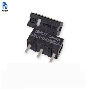 D2FC-F-7N(10M)(OF) New White Dot Limit <b>Switch</b> <b>Switch</b> Push Button Mouse Micro <b>Switch</b> - Product Image 1
