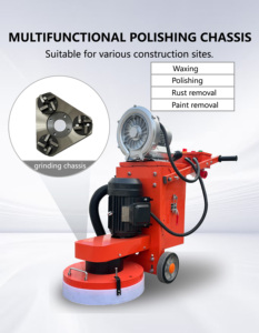 Handheld Multi-head Floor <b>Grinder</b> Portable Industrial <b>Concrete</b> Polisher Factory Direct Sales Electric Power Supply - Product Image 2