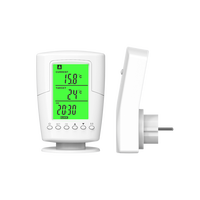 Termostato Inalámbrico Inteligente Digital para Calefacción o Refrigeración, Encendido/Apagado Automático para el Hogar, Gran Venta