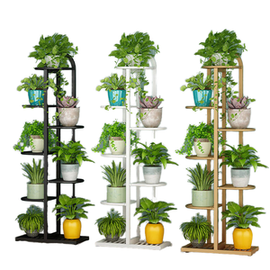 <span class=keywords><strong>Scaffale</strong></span> Portavasi Multiplo, Supporto per Fioriere in Ferro, Espositore per <span class=keywords><strong>Piante</strong></span> da Giardino - Product Image 1