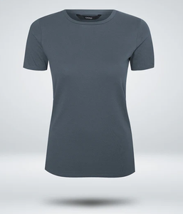 เสื้อยืดผ้าฝ้าย100% ไซส์ใหญ่พิเศษของผู้หญิงเสื้อยืดระบายอากาศได้ดีรับซัมเมอร์แบบสั่งตัดตามขนาดพิเศษ - Product Image 5