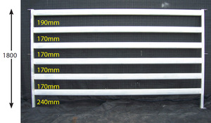 1800mm cao mạ kẽm vườn trang trại ngựa sân tròn, phong cách Mỹ corral tấm Ngựa sân tấm - Product Image 5