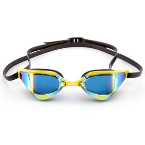 משקפי שחייה למבוגרים במחיר מפעל, עדשות מראה, נגד אדים, משקפי שחייה לבריכה, סיטונאי - Product Image 3