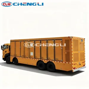 รถบรรทุกจ่ายไฟฉุกเฉิน Dongfeng 8X4 สำหรับงานกู้ภัย ขาย - Product Image 4