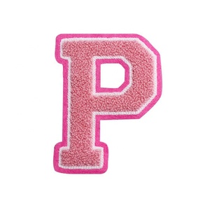 Patch avec lettres personnalisées en chenille, broderie pour serviette, lettres, personnalisé, de haute qualité, couture sur vêtements, livraison rapide, pièces - Product Image 3