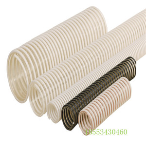 Pu <strong>Reinforced</strong> <strong>Hose</strong> <strong>25</strong> 300 <strong>Mm</strong> Inner Diameter White Transparent Suction <strong>Hose</strong> For Conveying Pipe With Smooth Inner Wall - Product Image 1