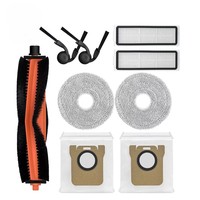 Kit de Repuesto Compatible con Xiaomi H50 OV43GL/ Xiaomi H50 PRO OV42GL/ Xiaomi Mijia 5C OV42CN: Cepillo Giratorio, Filtro, Mopa y Bolsa para Polvo