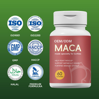 Gummies naturelles à base de maca Yiteng pour femmes, pour tonifier les hanches/cuisses, améliorer la silhouette, soutenir le système immunitaire, 60 unités